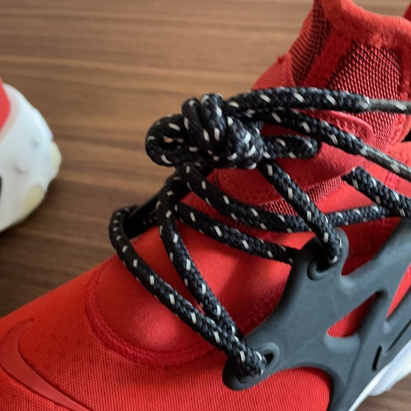 Red Nike ID react presto shoes - Picture 7 of 8